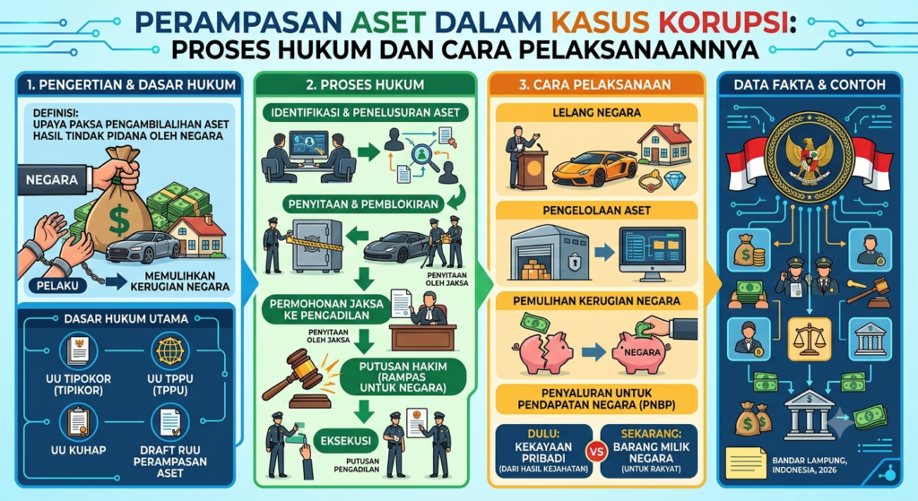 Perampasan Aset dalam Kasus Korupsi: Proses Hukum dan Cara Pelaksanaannya