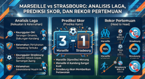 Marseille vs Strasbourg: Analisis Laga, Prediksi Skor, dan Rekor Pertemuan