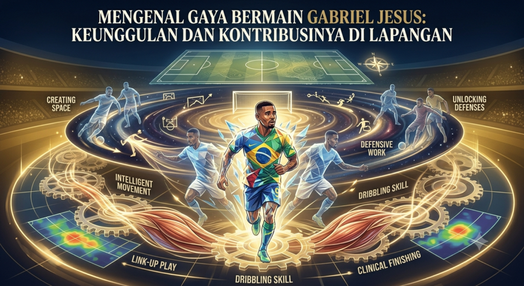 Mengenal Gaya Bermain Gabriel Jesus: Keunggulan dan Kontribusinya di Lapangan