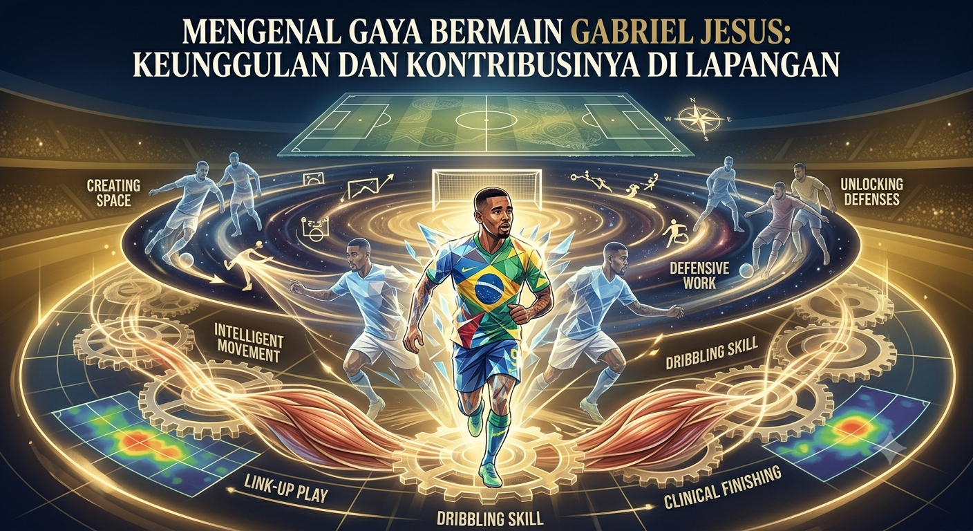 Mengenal Gaya Bermain Gabriel Jesus: Keunggulan dan Kontribusinya di Lapangan