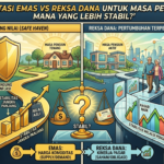 Investasi Emas vs Reksa Dana untuk Masa Pensiun: Mana yang Lebih Stabil?