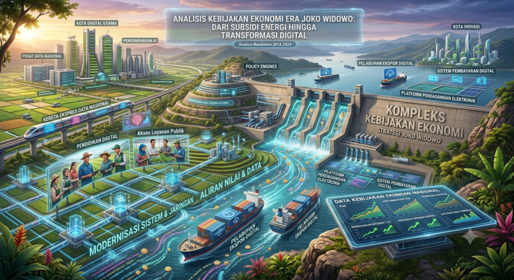 Analisis Kebijakan Ekonomi Era Joko Widodo: Dari Subsidi Energi hingga Transformasi Digital