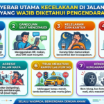 7 Penyebab Utama Kecelakaan di Jalan Raya yang Wajib Diketahui Pengendara