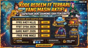 Kode Redeem FF Terbaru yang Masih Aktif: Dapatkan Skin, Diamond, dan Item Gratis