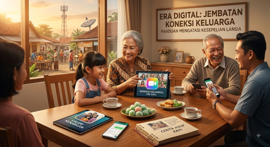 Cara Mengatasi Kesepian pada Orang Lanjut Usia di Era Digital