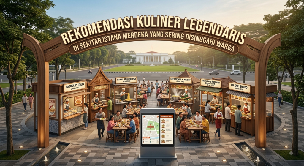Rekomendasi Kuliner Legendaris di Sekitar Istana Merdeka yang Sering Disinggahi Warga