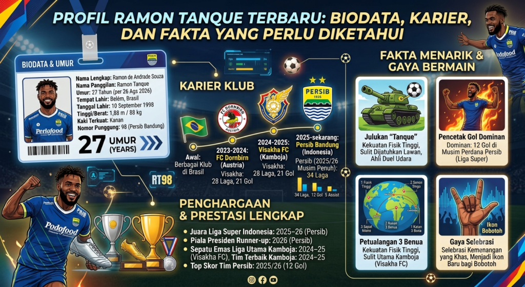 Profil Ramon Tanque Terbaru: Biodata, Karier, dan Fakta yang Perlu Diketahui