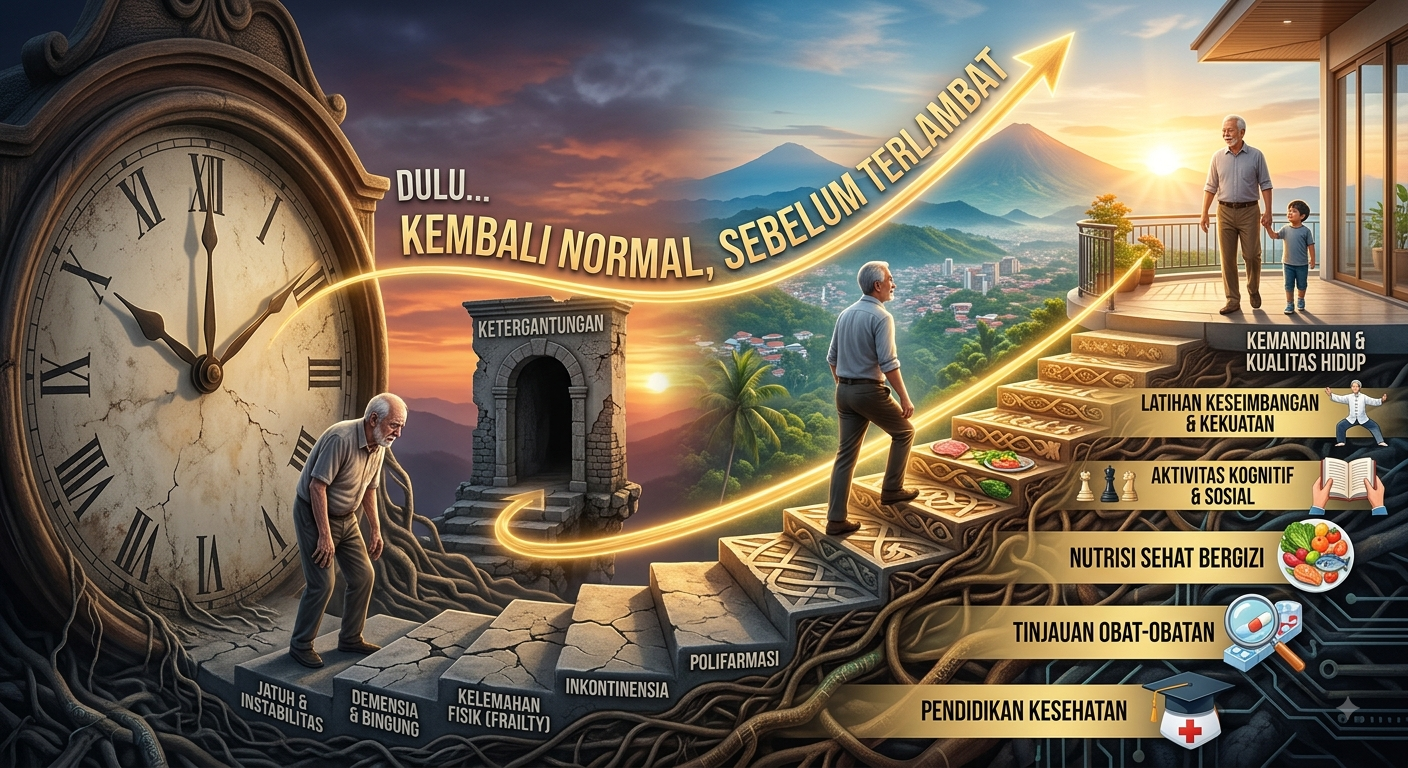 Normalkan Tanda-Tanda Utama 'Geriatric Syndrome' pada Lansia Sebelum Terlambat