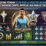 Rating Pemain Celta Vigo vs Athletic Bilbao: Robert Navarro Tampil Impresif Jadi Man of the Match