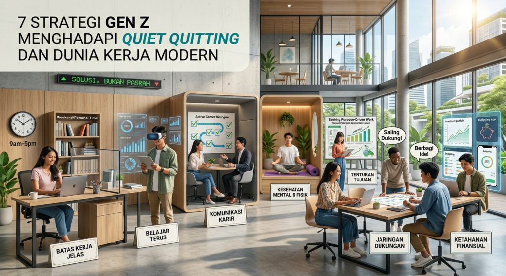 7 Strategi Gen Z Menghadapi Quiet Quitting dan Dunia Kerja Modern