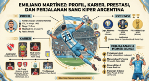 Emiliano Martínez: Profil, Karier, Prestasi, dan Perjalanan Sang Kiper Argentina
