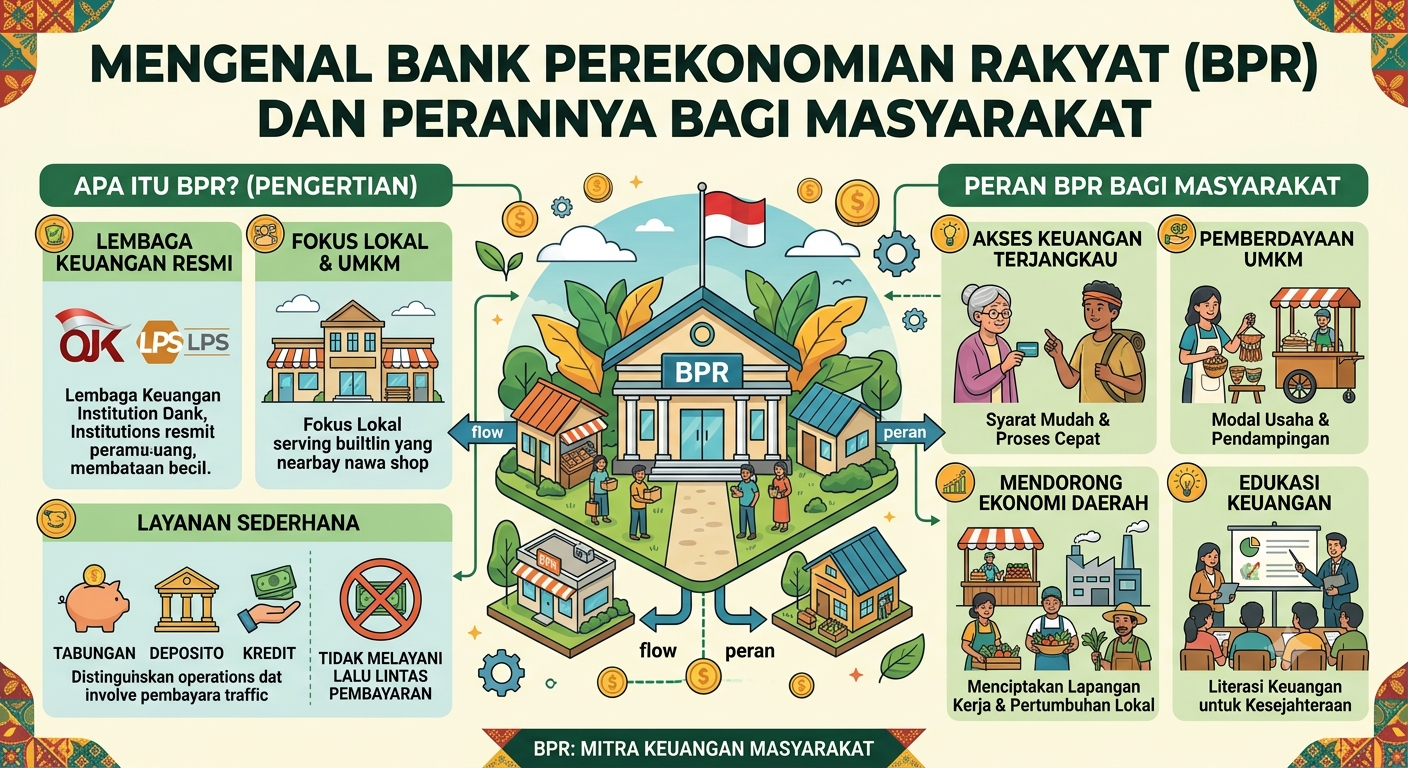 Mengenal Bank Perekonomian Rakyat (BPR) dan Perannya bagi Masyarakat