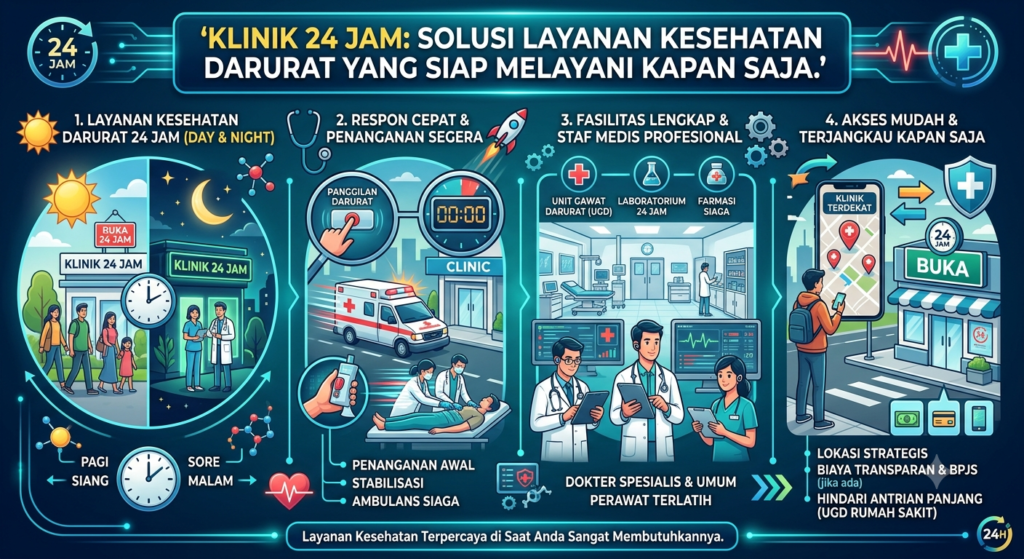 Klinik 24 Jam: Solusi Layanan Kesehatan Darurat yang Siap Melayani Kapan Saja