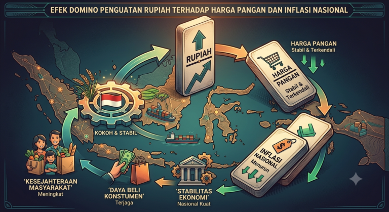 Efek Domino Penguatan Rupiah Terhadap Harga Pangan dan Inflasi Nasional
