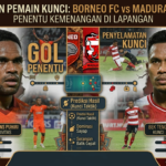 Sorotan Pemain Kunci Borneo FC vs Madura United: Penentu Kemenangan di Lapangan