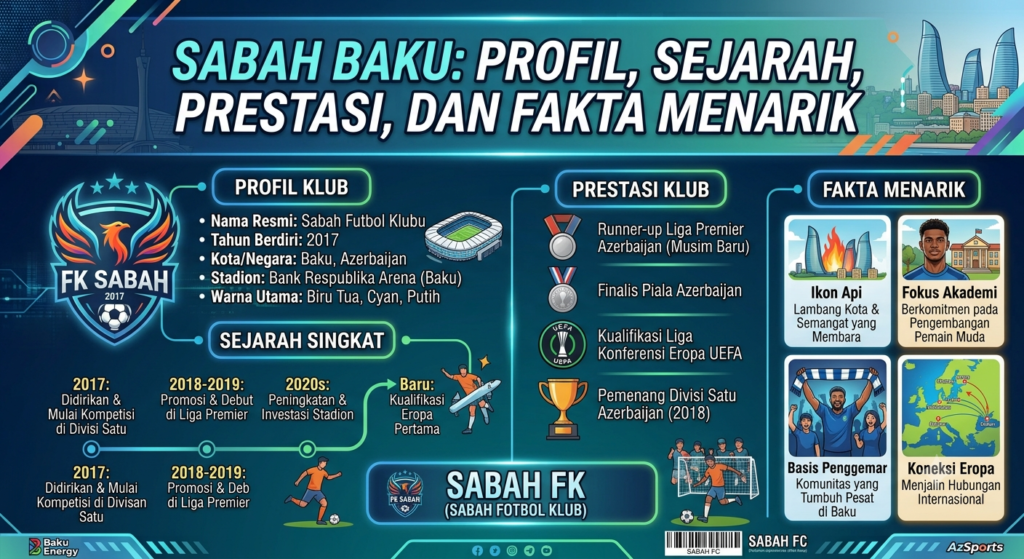 Sabah Baku: Profil, Sejarah, Prestasi, dan Fakta Menarik