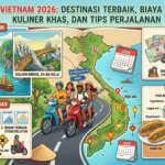 Wisata Vietnam 2026: Destinasi Terbaik, Biaya Liburan, Kuliner Khas, dan Tips Perjalanan