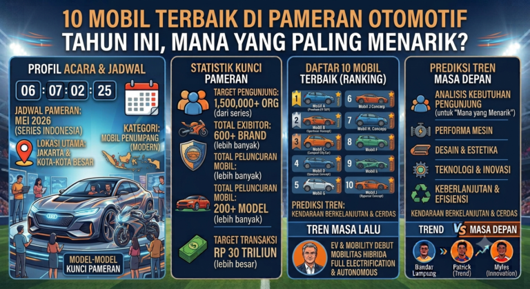 10 Mobil Terbaik di Pameran Otomotif Tahun Ini, Mana yang Paling Menarik?