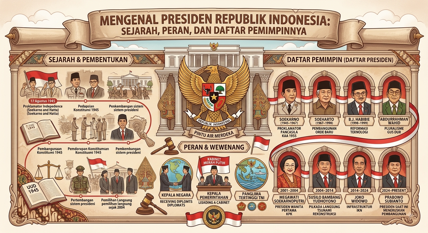 Mengenal Presiden Republik Indonesia: Sejarah, Peran, dan Daftar Pemimpinnya