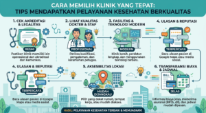 Cara Memilih Klinik yang Tepat: Tips Mendapatkan Pelayanan Kesehatan Berkualitas