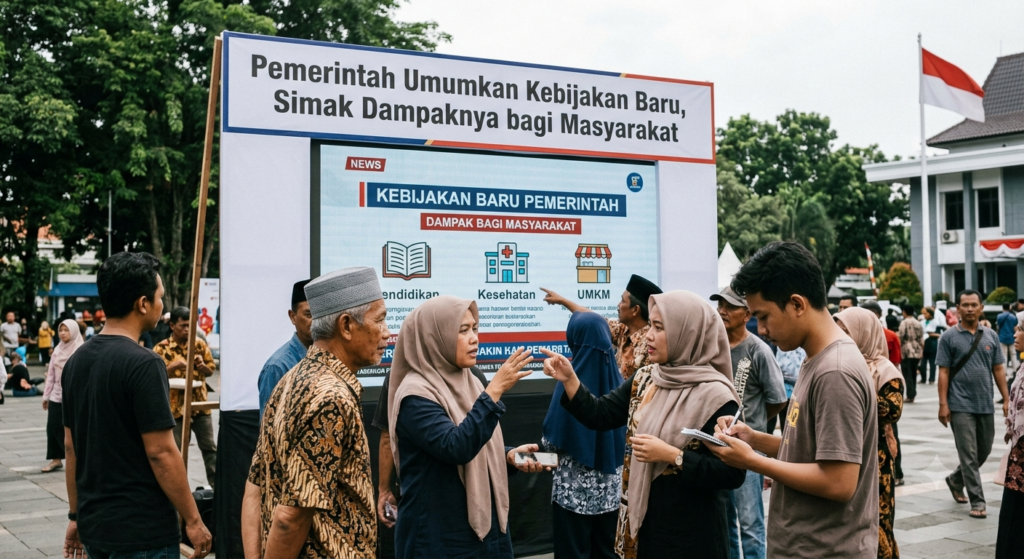Pemerintah Umumkan Kebijakan Baru, Simak Dampaknya bagi Masyarakat