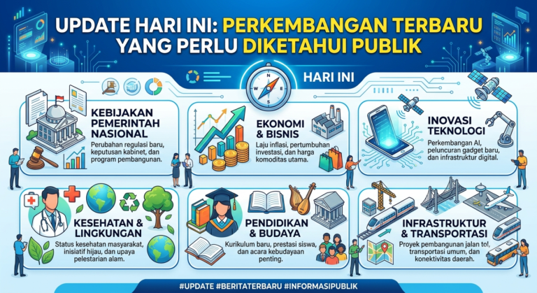 Update Hari Ini: Perkembangan Terbaru yang Perlu Diketahui Publik