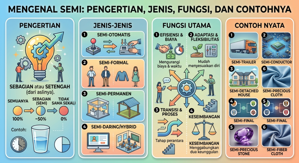 Mengenal Semi: Pengertian, Jenis, Fungsi, dan Contohnya