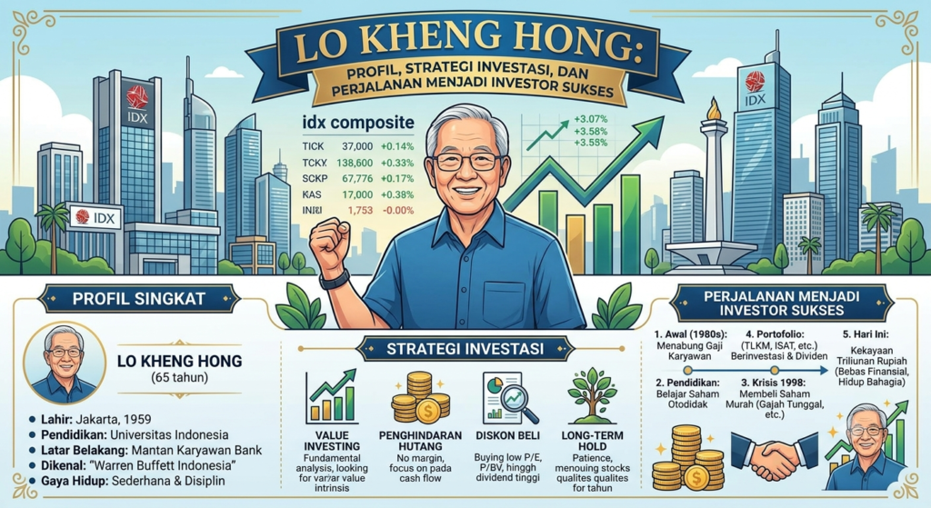 Lo Kheng Hong: Profil, Strategi Investasi, dan Perjalanan Menjadi Investor Sukses