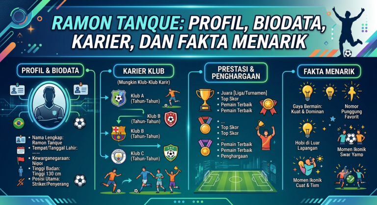 Ramon Tanque: Profil, Biodata, Karier, dan Fakta Menarik