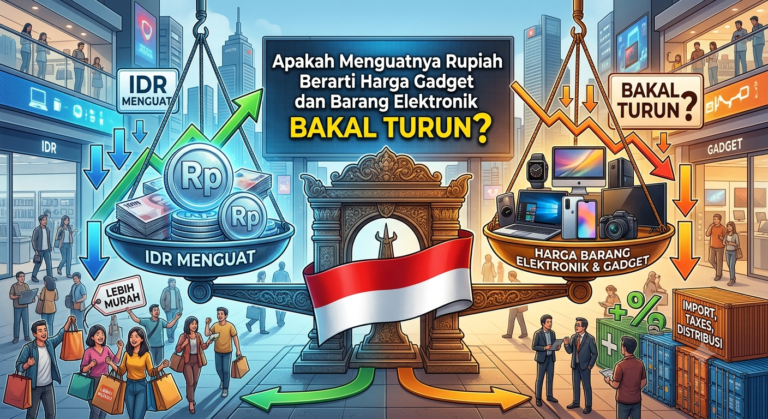 Apakah Menguatnya Rupiah Berarti Harga Gadget dan Barang Elektronik Bakal Turun?