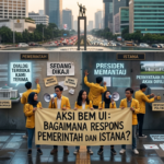 Aksi BEM UI di Bundaran HI: Bagaimana Respons Pemerintah dan Istana?