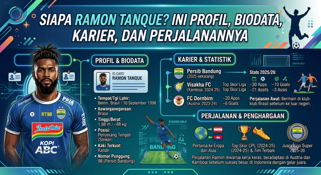 Siapa Ramon Tanque? Ini Profil, Biodata, Karier, dan Perjalanannya