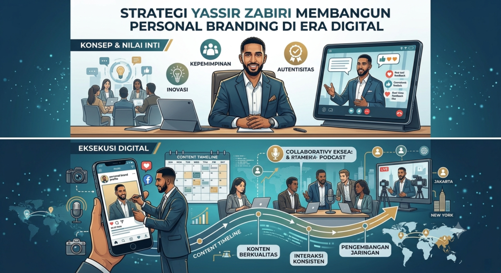 Strategi Yassir Zabiri Membangun Personal Branding di Era Digital