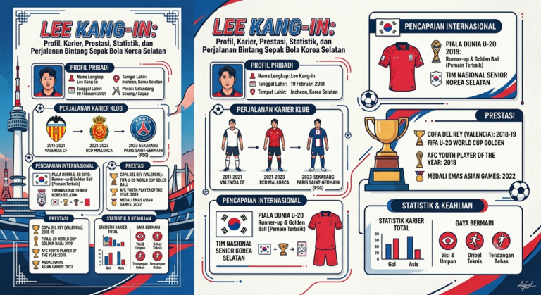 Lee Kang-in: Profil, Karier, Prestasi, Statistik, dan Perjalanan Bintang Sepak Bola Korea Selatan