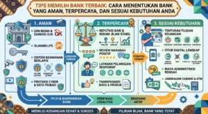 Tips Memilih Bank Terbaik: Cara Menentukan Bank yang Aman, Terpercaya, dan Sesuai Kebutuhan Anda