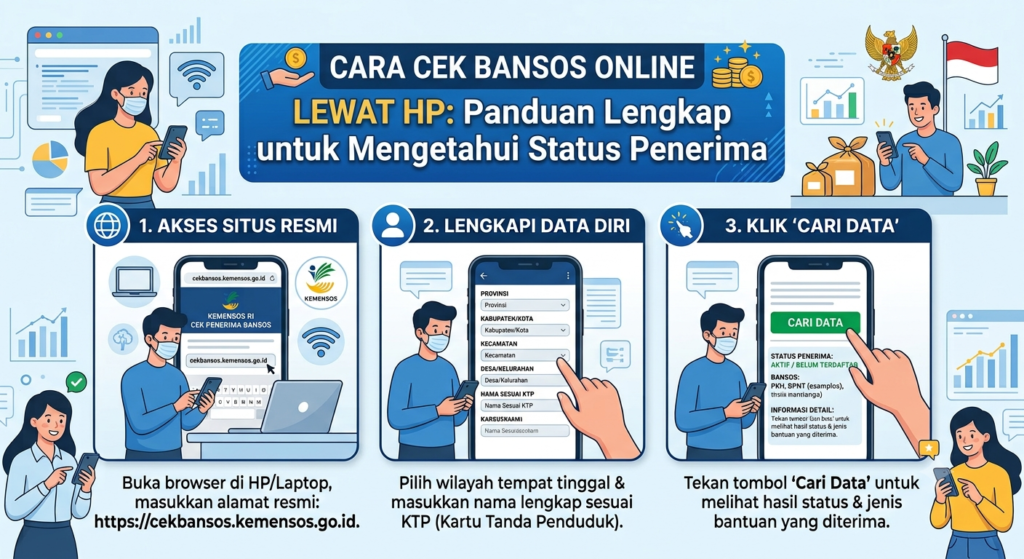 Cara Cek Bansos Online Lewat HP: Panduan Lengkap untuk Mengetahui Status Penerima