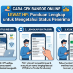 Cara Cek Bansos Online Lewat HP: Panduan Lengkap untuk Mengetahui Status Penerima