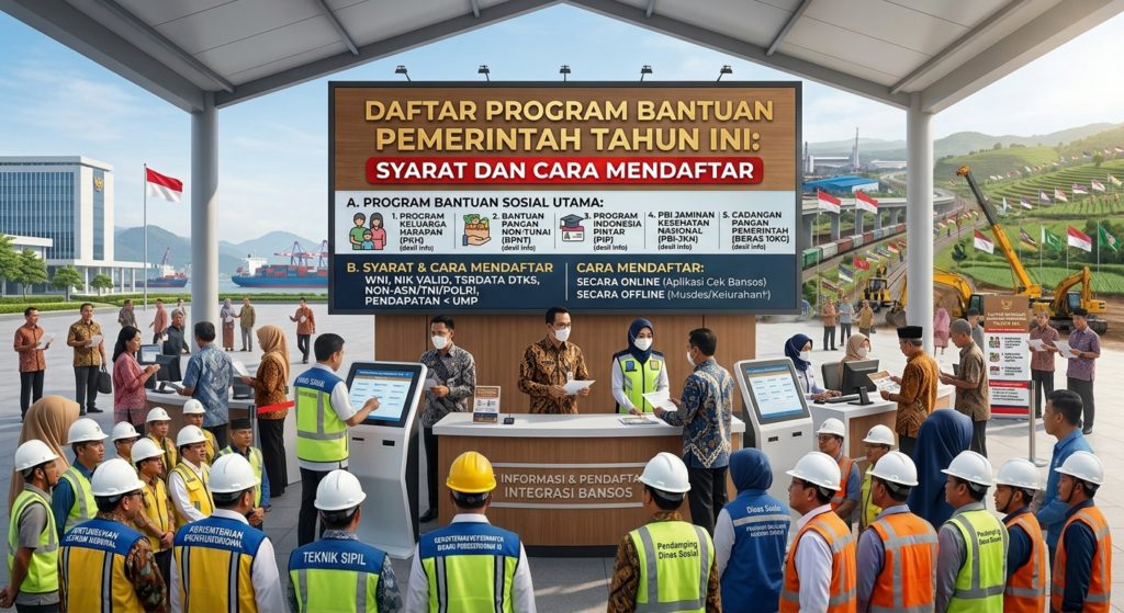 Daftar Program Bantuan Pemerintah Tahun Ini: Syarat dan Cara Mendaftar