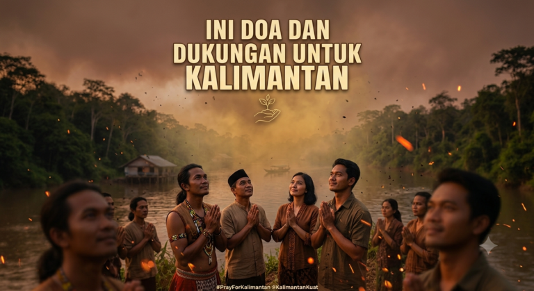 Pray for Kalimantan: Ini Doa dan Dukungan untuk Kalimantan