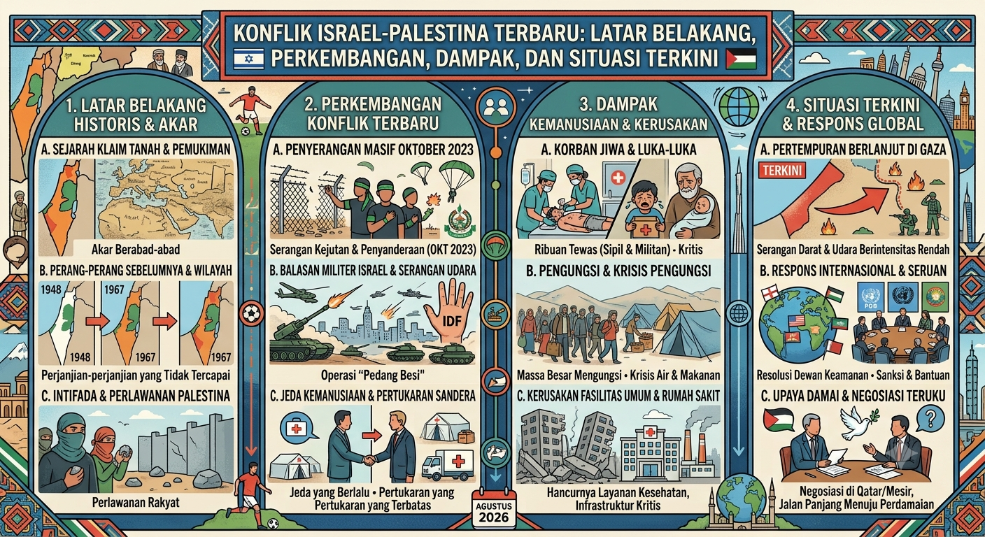 Konflik Israel Terbaru: Latar Belakang, Perkembangan, Dampak, dan Situasi Terkini