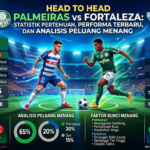 Head to Head Palmeiras vs Fortaleza: Statistik Pertemuan, Performa Terbaru, dan Analisis Peluang Menang