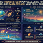 Apa Itu Hujan Meteor? Penyebab, Jenis, Proses Terjadi, dan Fakta Menarik yang Perlu Diketahui