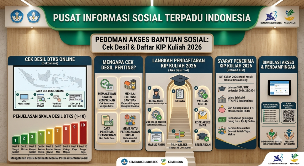 Cek Desil Berapa Lewat Cekbansos.kemensos.go.id, Mudah dan Cepat