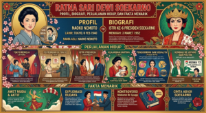 Ratna Sari Dewi Soekarno: Profil, Biografi, Perjalanan Hidup, dan Fakta Menarik