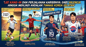 Lee Kang-in dan Perjalanan Kariernya: Dari Valencia hingga Menjadi Andalan Timnas Korea Selatan