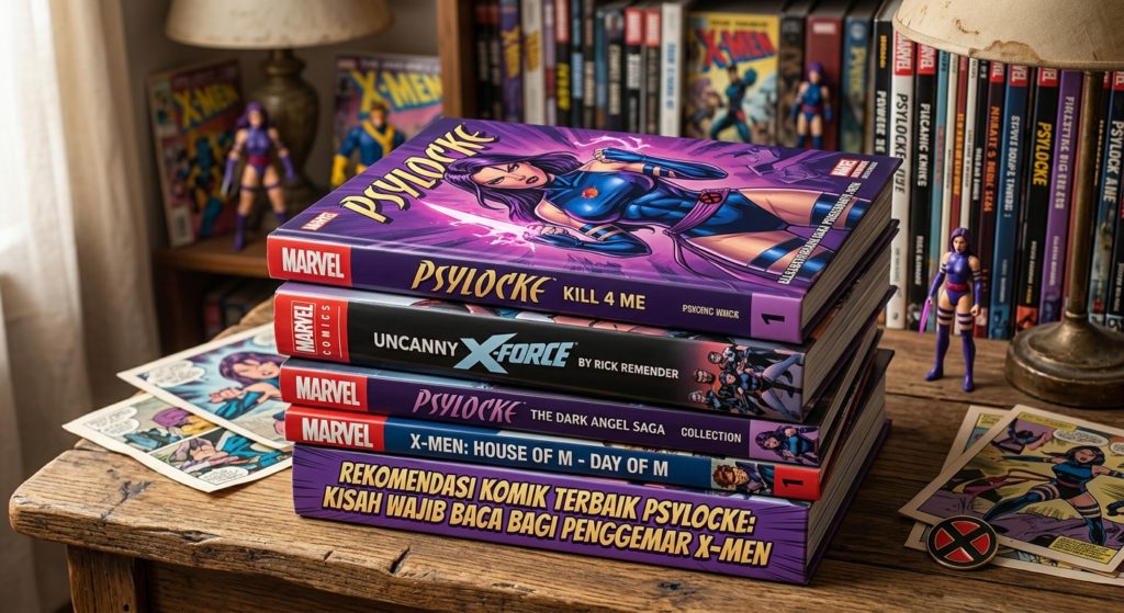 Rekomendasi Komik Terbaik Psylocke: Kisah Wajib Baca bagi Penggemar X-Men