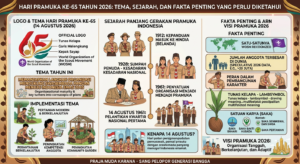 Hari Pramuka ke-65 Tahun 2026: Tema, Sejarah, dan Fakta Penting yang Perlu Diketahui