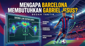Mengapa Barcelona Membutuhkan Gabriel Jesus? Bedah Taktik Skema Lini Depan Baru