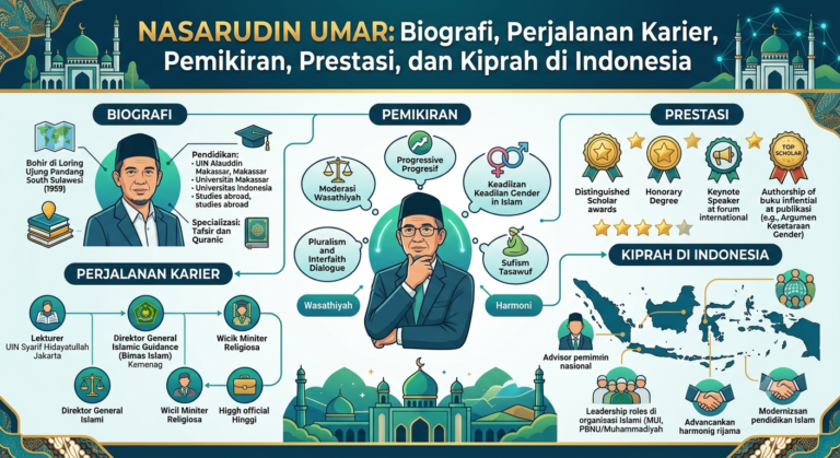 Nasaruddin Umar: Biografi, Perjalanan Karier, Pemikiran, Prestasi, dan Kiprah di Indonesia