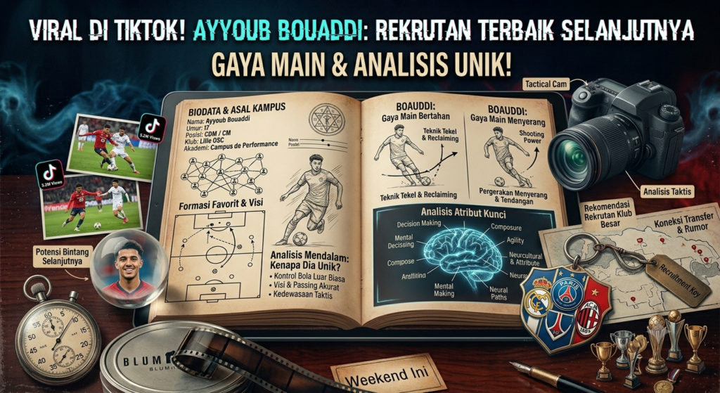 Viral di TikTok! Gaya Main Ayyoub Bouaddi yang Disebut-Sebut Rekrutan Terbaik Selanjutnya